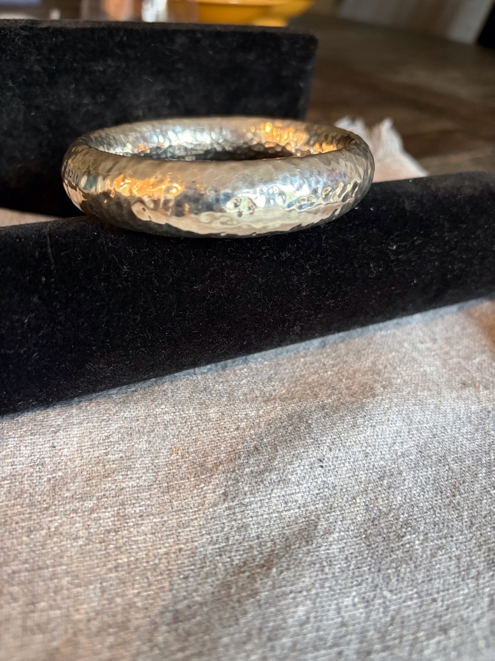 Ippolita Hammered Sterling Silver Cuff Bracelet View 3